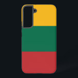 Coque Samsung Galaxy Samsung Galaxy S22 Plus Coque Drapeau de Lituanie<br><div class="desc">Protégez votre Samsung Galaxy S22 Plus avec style grâce à notre coque exclusif avec le drapeau de la Lituanie ! Conçu avec précision et fierté culturelle, ce boîtier téléphonique est plus qu’un simple accessoire pratique, c’est une célébration de l’identité nationale lituanienne. Le drapeau lituanien, audacieux et vibrant, occupe le devant...</div>