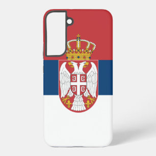 Coque Samsung Galaxy Samsung Galaxy S22 Plus Coque Drapeau de Serbie