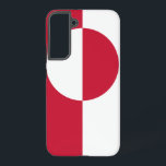 Coque Samsung Galaxy Samsung Galaxy S22 Plus Coque Drapeau du Groenland<br><div class="desc">Élevez le style de votre téléphone grâce à notre Coque Samsung Galaxy S22 Plus haut de gamme avec drapeau du Groenland, dont le design audacieux répond à une protection exceptionnelle. Inspiré par l'emblématique drapeau du Groenland, ce coque présente un mélange frappant de tons rouges et blancs qui symbolisent la culture...</div>