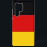 Coque Samsung Galaxy Samsung Galaxy S22 Ultra Coque avec drapeau d'Alle<br><div class="desc">Transformez votre Samsung Galaxy S22 Ultra en symbole de fierté allemande avec notre couverture exclusive avec le drapeau de l'Allemagne! Réalisée avec une attention minutieuse aux détails, cette couverture présente fièrement le design emblématique du drapeau allemand. Le drapeau comporte trois bandes horizontales de noir, rouge et or, symbolisant l'unité et...</div>
