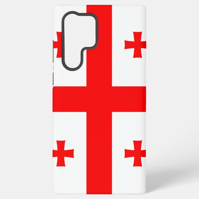 Coque Samsung Galaxy Samsung Galaxy S22 Ultra Coque avec drapeau de Géo (Verso)