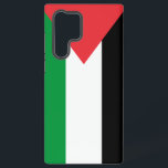 Coque Samsung Galaxy Samsung Galaxy S22 Ultra Coque avec drapeau palest<br><div class="desc">Protégez votre Samsung Galaxy S22 Ultra en style avec ce coque personnalisé avec le drapeau de la Palestine! Conçu à la fois pour la protection et l'esthétique, ce coque présente les couleurs emblématiques du drapeau palestinien : rouge, vert, blanc et noir. Le design audacieux donne vie à la force et...</div>