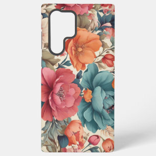 Coque Samsung Galaxy Samsung Galaxy S22 Ultra Coque, Florals motif
