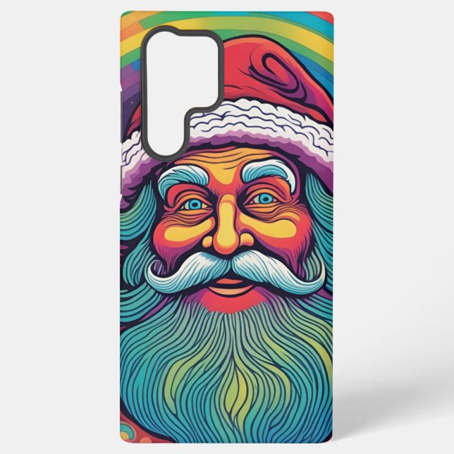 Coque Samsung Galaxy Santa Claus (Verso)