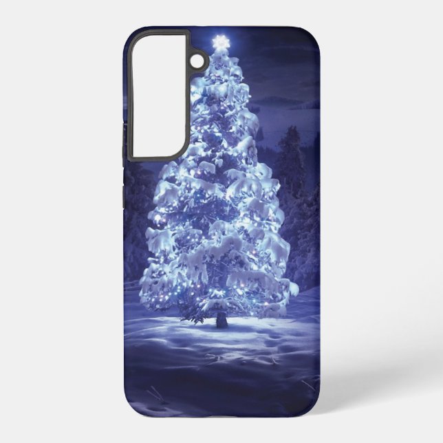 Coque Samsung Galaxy Sapin de Noël  (Verso)
