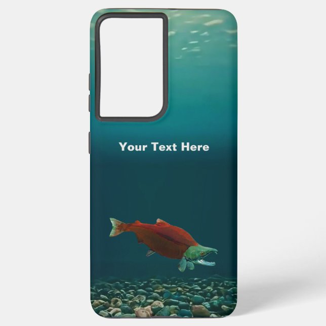 Coque Samsung Galaxy Saumon Sockeye (Verso)