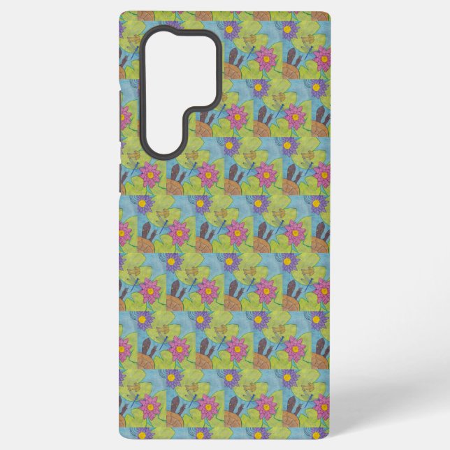 Coque Samsung Galaxy Scène d'étang - Étui Samsung (Verso)