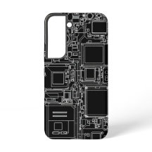 Schéma interne de smartphone Blueprint Circuit