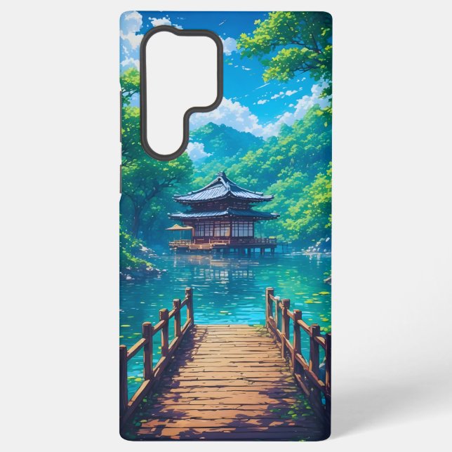 Coque Samsung Galaxy (Seijaku no Kohan) -  Lakeside Serenity (Verso)