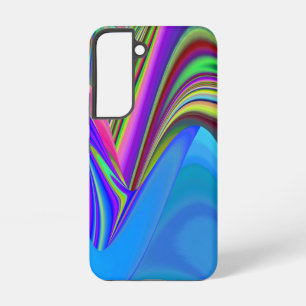 Coque Samsung Galaxy Sentiment d'été, Arc-en-ciel 3D abstrait