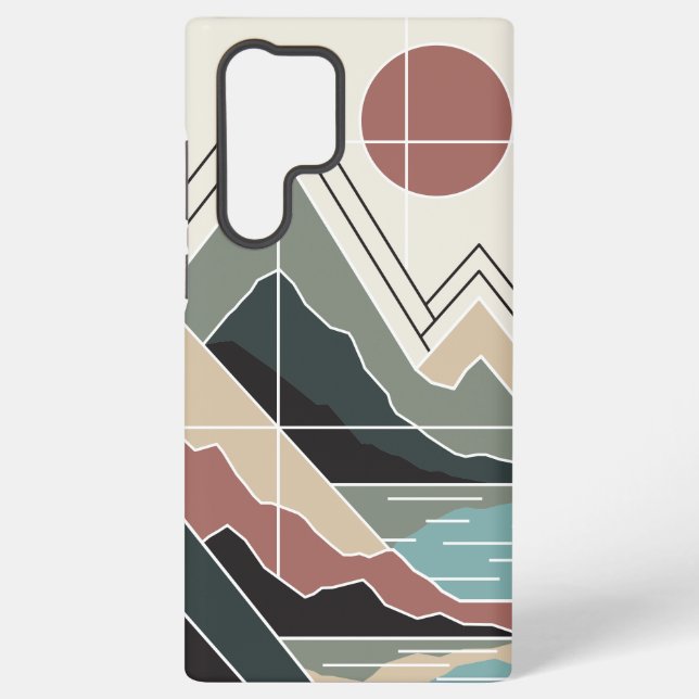 Coque Samsung Galaxy Serene Peaks (Verso)