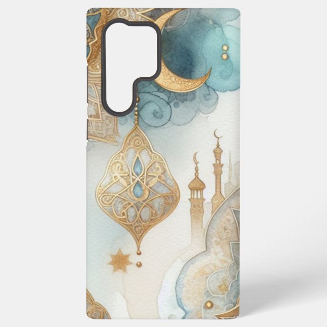 Coque Samsung Galaxy Sérénité de la mosquée pour le Ramadan (Verso)
