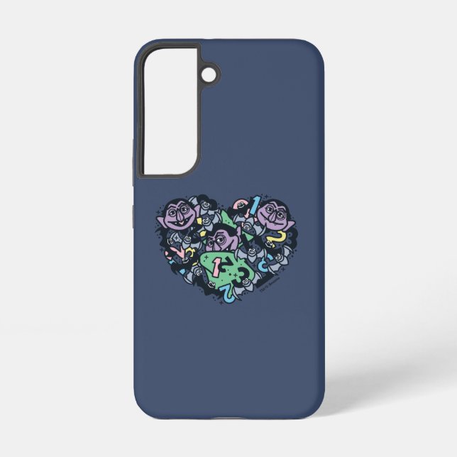 Coque Samsung Galaxy Sésame Sésame | Comte von Count Doodle Heart (Verso)