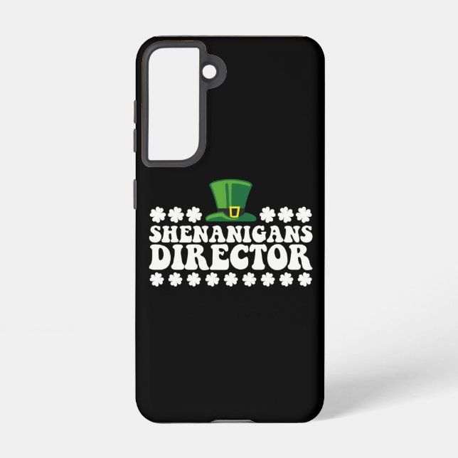 Coque Samsung Galaxy Shenanigans Directeur Super St Patrick's Day Irlan (Verso)