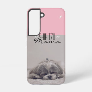 Coque Samsung Galaxy Shih Tzu Mama Samsung Coque pour Dog Moms