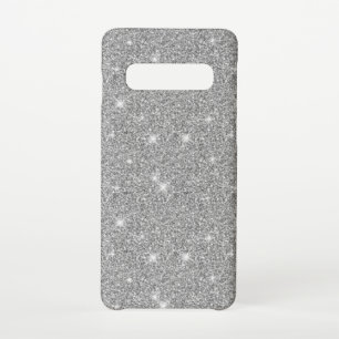 Coque Samsung Galaxy S10 Silver Shiny Stars Amateurs de brillantes Filles 