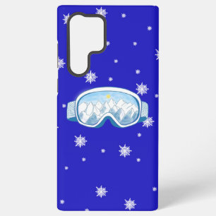 Coque Samsung Galaxy Ski Goggers Snowflake Dance