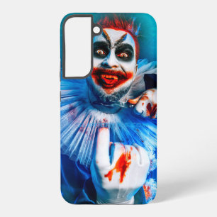 Coque Samsung Galaxy SlipperyJoe's clown tenue Happy Halloween sang k
