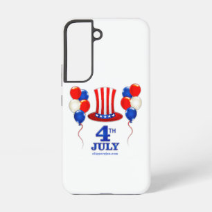 Coque Samsung Galaxy SlipperyJoe's fête d'indépendance du 4 juillet cla