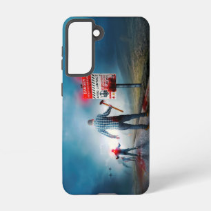 Coque Samsung Galaxy SlipperyJoe's Happy Halloween cadavres zombies peu