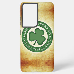 Coque Samsung Galaxy SlipperyJoe's Saint Patrick's Day vernis trois feu