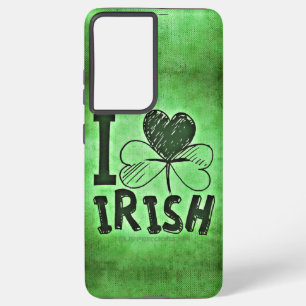 Coque Samsung Galaxy SlipperyJoe's St. Patrick's Day Irlandais à trois 