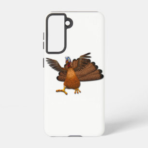 Coque Samsung Galaxy SlipperyJoe's Thanksgiving ailes de dinde coloré f