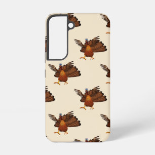 Coque Samsung Galaxy SlipperyJoe's Thanksgiving gobble de manière respo