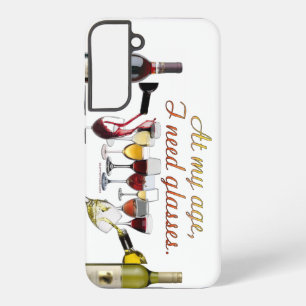 Coque Samsung Galaxy SlipperyJoe's Vins Verres de raisins fermentés vin