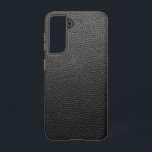 Coque Samsung Galaxy Snakeskin noir<br><div class="desc">Black Snakeskin Samsung Galaxy S21 Coque</div>