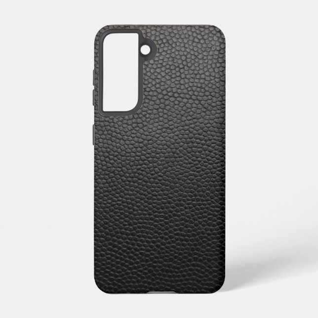 Coque Samsung Galaxy Snakeskin noir (Verso)