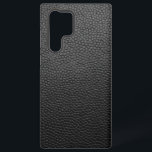 Coque Samsung Galaxy Snakeskin noir<br><div class="desc">Black Snakeskin Samsung Galaxy S22 Ultra Coque</div>