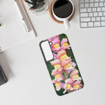 Coque Samsung Galaxy Snapdragon rose et jaune Floral<br><div class="desc">Protégez votre téléphone Samsung Galaxy S22 avec ce boîtier téléphonique branché qui comprend l'image photo d'une fleur Snapdragon rose et jaune. Un joli design floral ! Sélectionnez votre style de téléphone. REMARQUE : Vous devrez peut-être modifier et ajuster l'image si nécessaire lors de la modification du style de téléphone.</div>