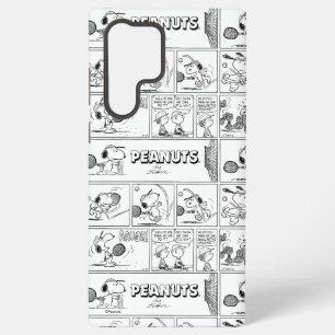 Coque Samsung Galaxy Snoopy Joue Au Tennis