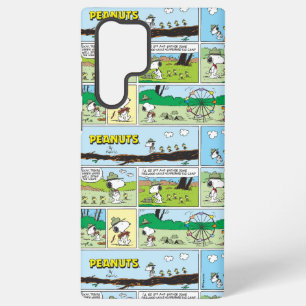 Coque Samsung Galaxy Snoopy & ses amis Faire du camping