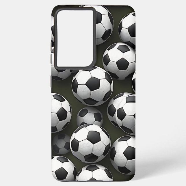 Coque Samsung Galaxy Soccer Balls (Verso)