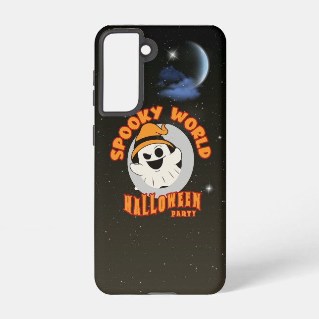 Coque Samsung Galaxy Soirée Halloween de Spooky World | (Verso)