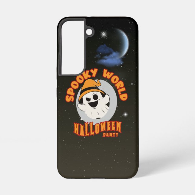 Coque Samsung Galaxy Soirée Halloween Spooky World | (Verso)