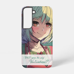 Coque Samsung Galaxy Sois mon Valentin dans le style Manga 33420