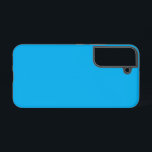 Coque Samsung Galaxy Solid Cyan Blue Background | Summer Minimal Style<br><div class="desc">Bold solid cyan blue background with minimal texture – perfect for summer designs, travel vibes, and fresh starts. Infuse your designs with a refreshing burst of color using this Solid Cyan Blue Background featuring a clean, minimalist texture. Perfectly capturing the vibrant, carefree essence of summer, this versatile backdrop evokes the...</div>