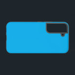 Coque Samsung Galaxy Solid Cyan Blue Background | Summer Minimal Style<br><div class="desc">Bold solid cyan blue background with minimal texture – perfect for summer designs, travel vibes, and fresh starts. Infuse your designs with a refreshing burst of color using this Solid Cyan Blue Background featuring a clean, minimalist texture. Perfectly capturing the vibrant, carefree essence of summer, this versatile backdrop evokes the...</div>