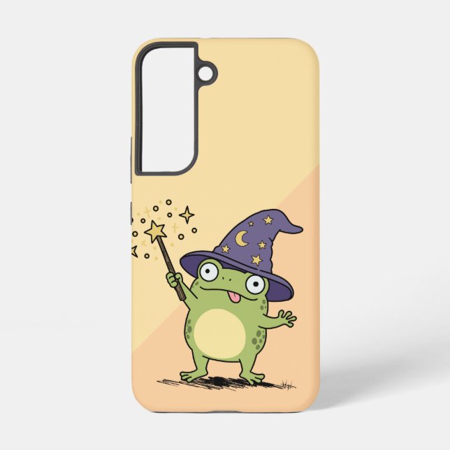 Coque Samsung Galaxy Sorcier Grenouille Lançant des Sorts (Verso)