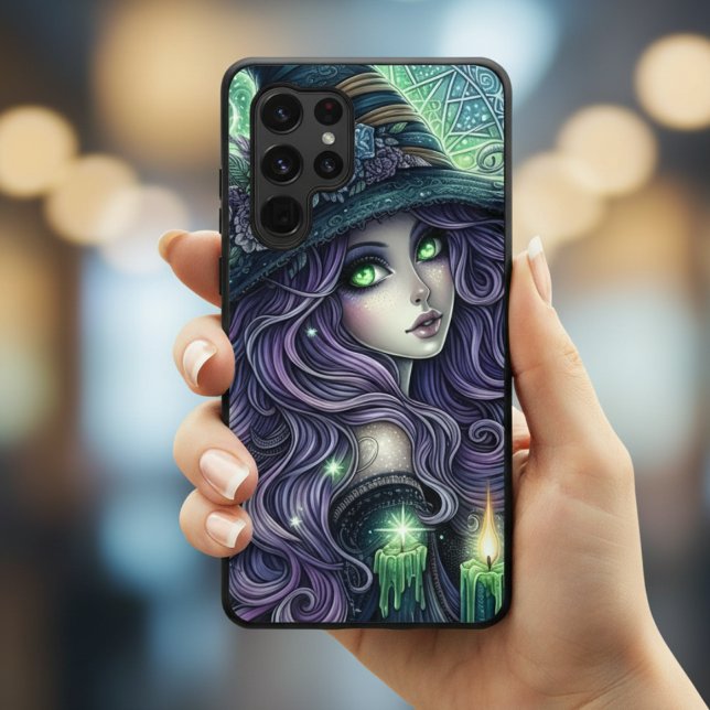 Coque Samsung Galaxy Sorcière Céleste Mystique (Créateur téléchargé)