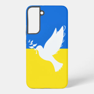 Coque Samsung Galaxy Soutenez l'Ukraine Samsung Galaxy Coque Peace Dove
