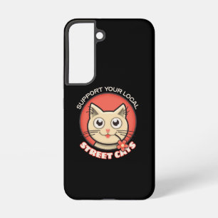 Coque Samsung Galaxy Soutien à vos chats de rue locaux
