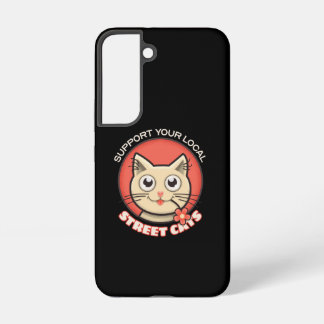 Coque Samsung Galaxy Soutien à vos chats de rue locaux