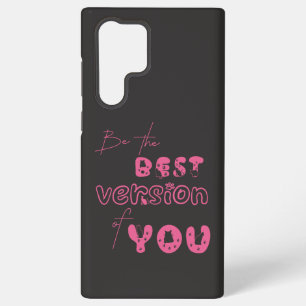Coque Samsung Galaxy Soyez la meilleure version de vous, joli chat