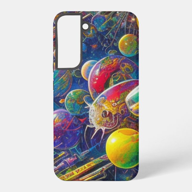 Coque Samsung Galaxy Space Race Samsung S22 Plus phone case (Verso)