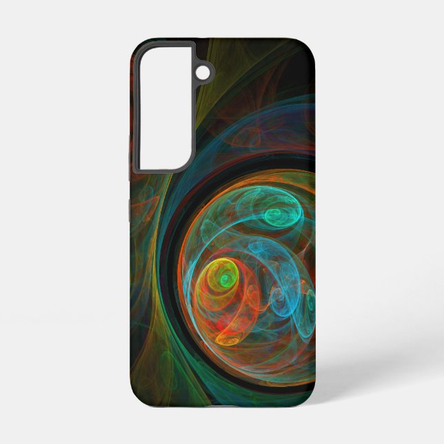 Coque Samsung Galaxy Spirale de Renaissance Art Abstrait Cosmique Moder (Verso)