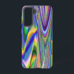 Coque Samsung Galaxy Spirit of Summer Breeze, Rainbowart Abstrait 3D<br><div class="desc">Spirit of Summer Breeze,  Rainbowart 3D Abstraite,  Oeuvre numérique de Krisi ArtKSZP</div>